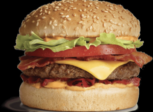 لن يخدعك أحد بعد الآن.. إعلانات الطعام تستخدم هذه المواد والحيل لتصوير البرغر والآيس كريم  Burger-300x220