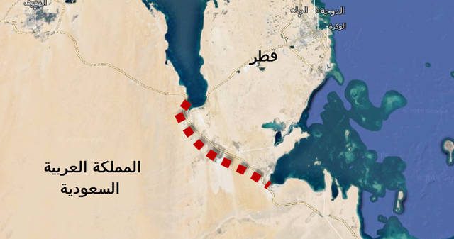 عرفنا نية السعودية حفر قناة بهدف تحويل قطر لجزيرة Washington