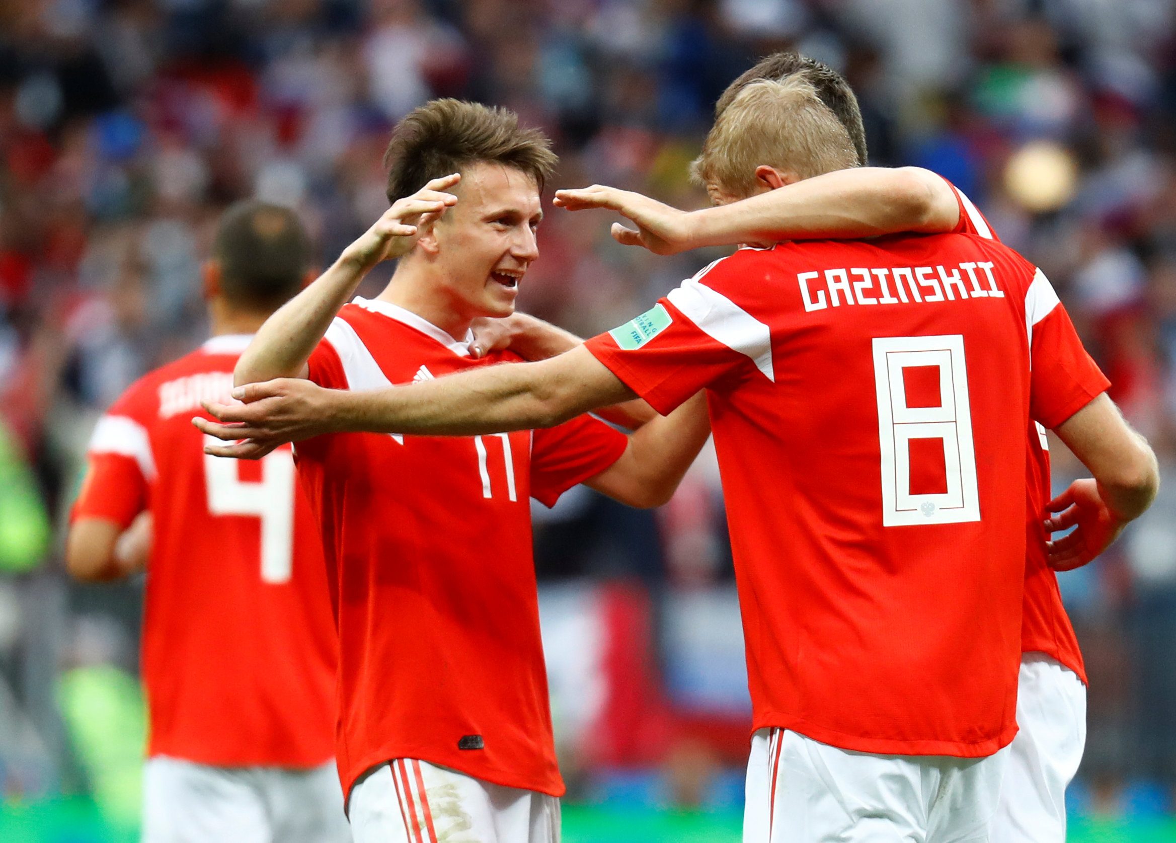 روسيا الأكثر ركضا في كأس العالم تبحث عن العلامة الكاملة في