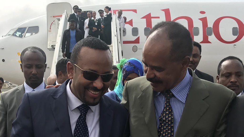 لأول مرة منذ 20 عاماً.. الاتصالات بين إثيوبيا وإريتريا تعود ولقاء نوعي بين زعيمي البلدين،لكن ما سبب الخلاف بينهما؟