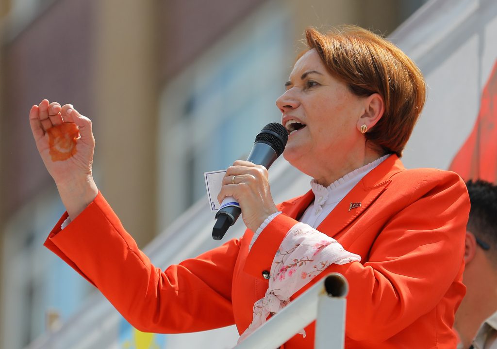 زعيمة بارزة في المعارضة التركية ميرال أكشينار