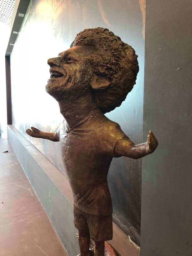 تمثال محمد صلاح في شرم الشيخ