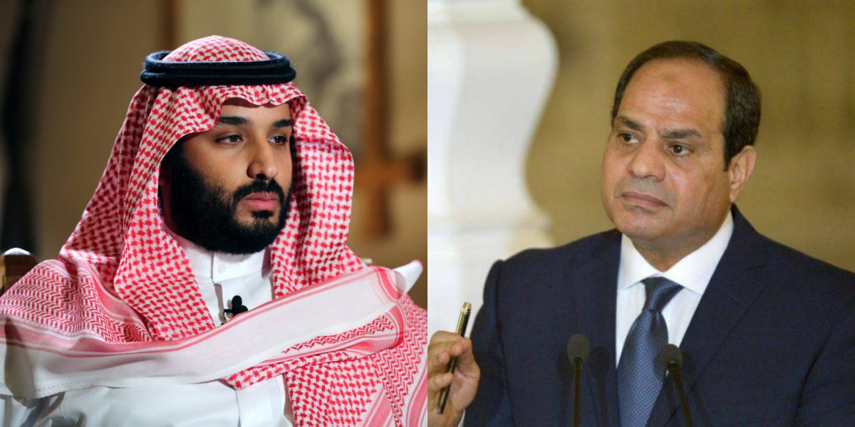 عبدالفتاح السيسي ومحمد بن سلمان