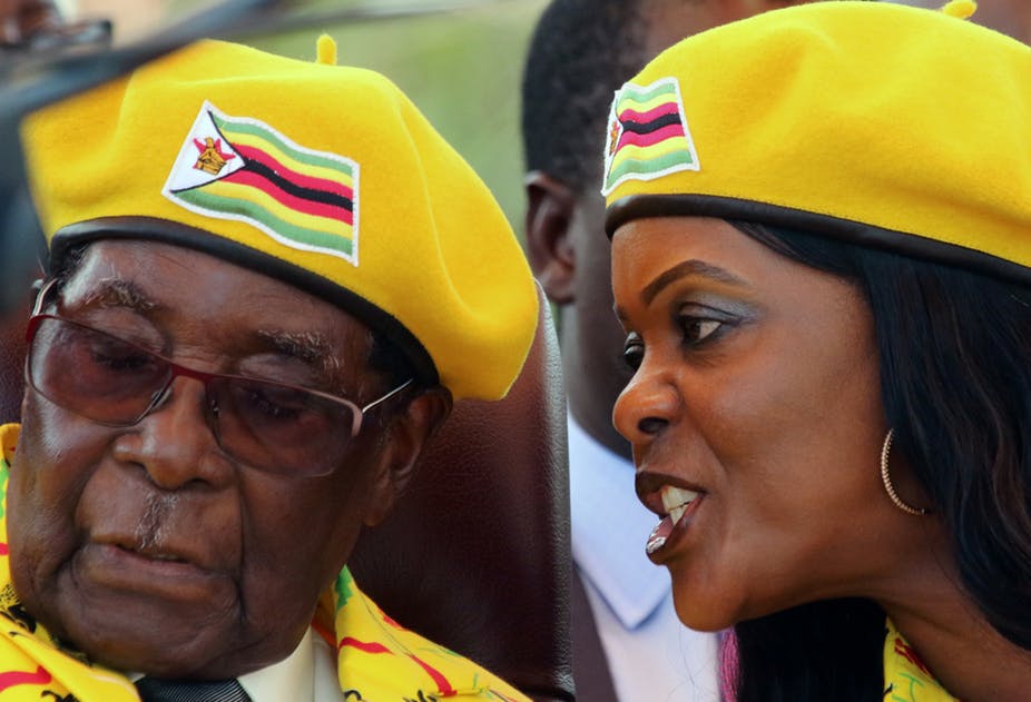 رئيس زيمبابوي فساد 