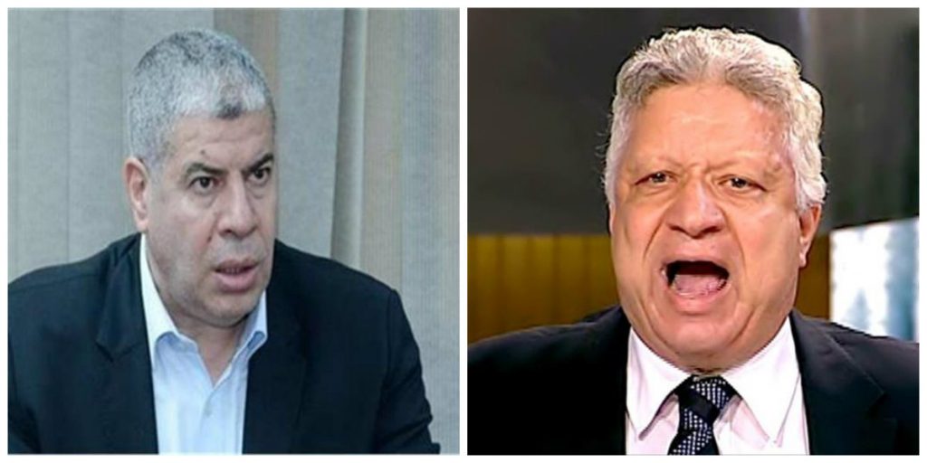 اشتباك بالأيدي بين مرتضى منصور وأحمد شوبير في الاتحاد المصري لكرة القدم