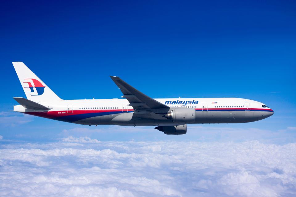 الطائرة الماليزية المنكوبة
