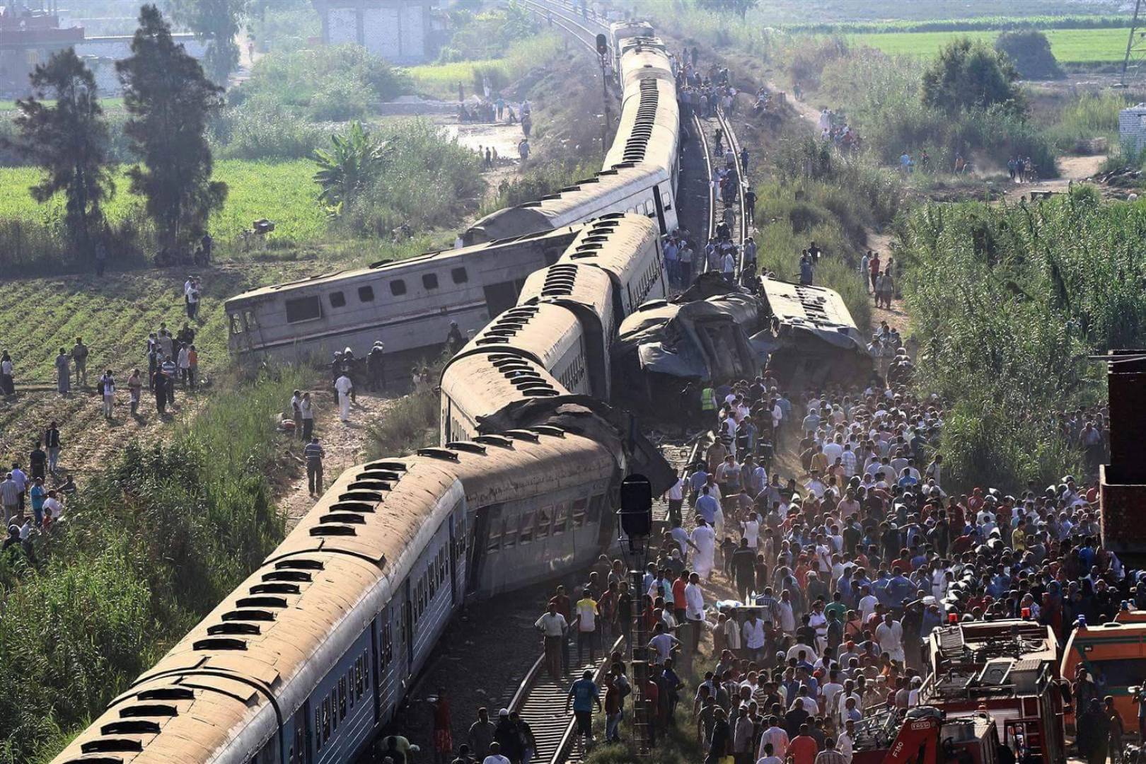Social Media/ حوادث القطارات في مصر
