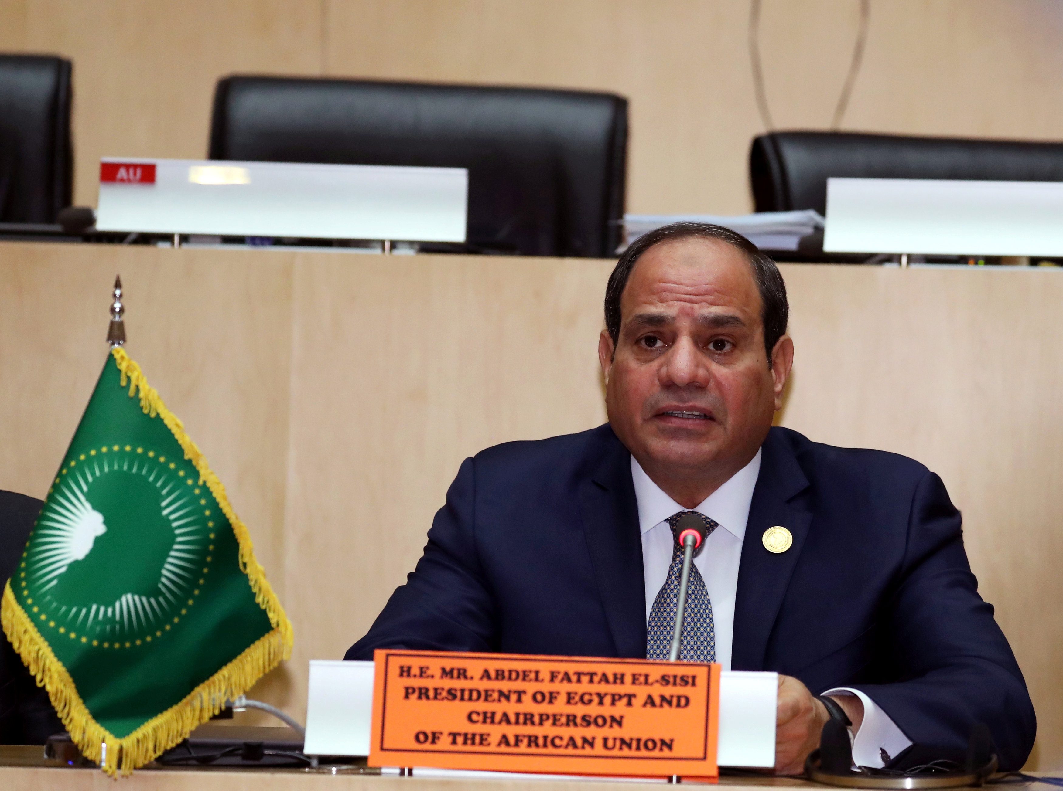 السيسي يطالب بالتصدي لمشاكل ستواجه مصر عام 2060