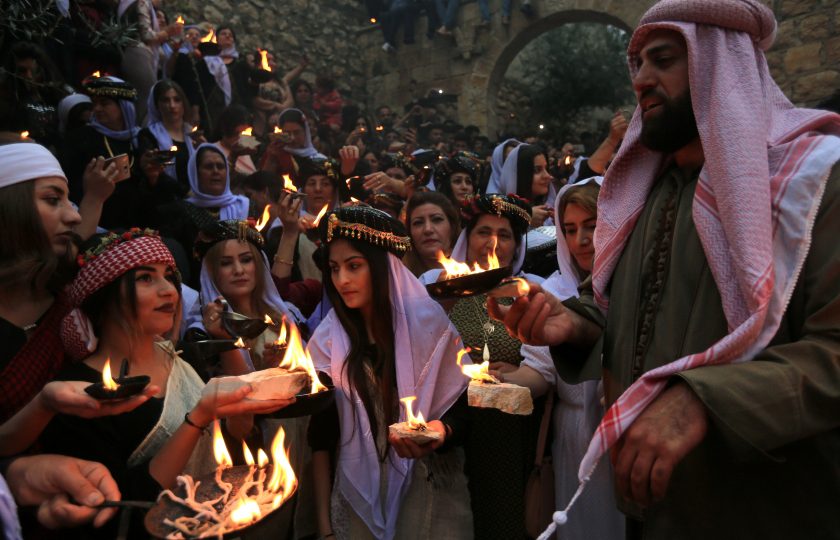 الإيزيديين وأهم مظاهر احتفالاتهم بعيد رأس السنة الإيزيدية منتديات درر