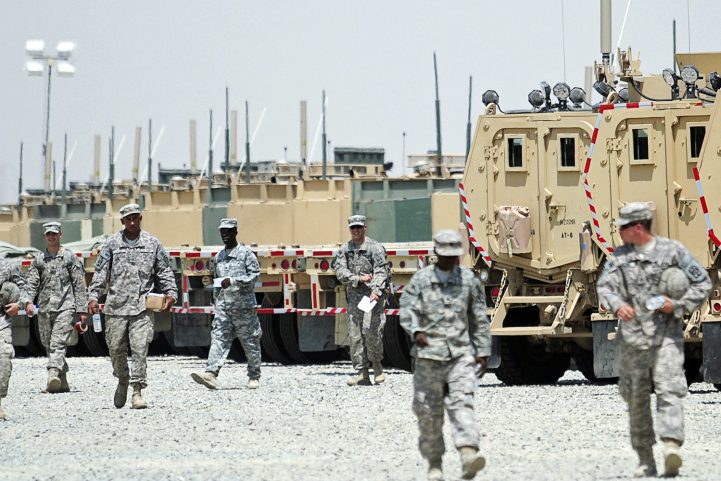 قوات أمريكية شاركت في غزو العراق / رويترز