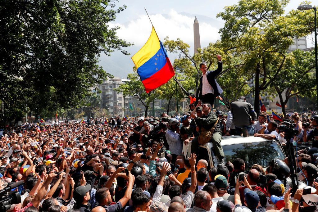الاحتجاجات في فنزويلا مايك بومبيو فنزويلا أمريكا