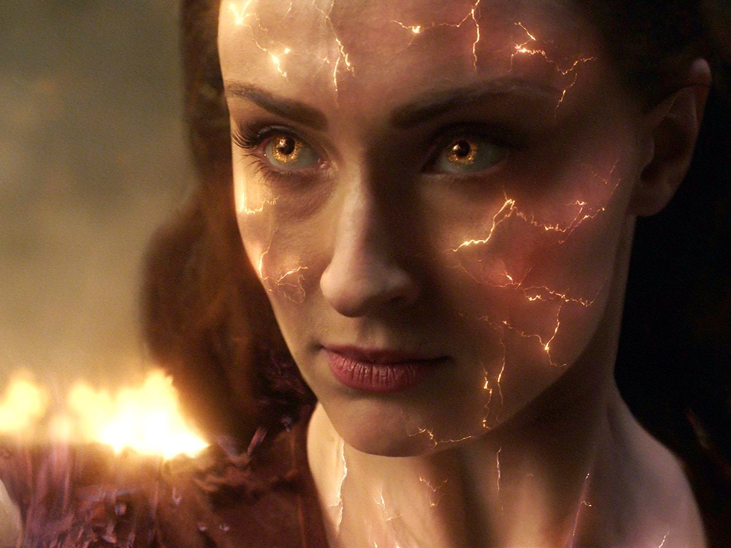  social media\ Dark Phoenix صوفي تيرنر في فيلم 
