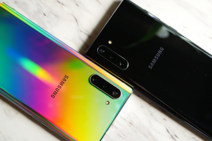 مقارنة مفصلة بين Galaxy Note 10 Plus و أعظم 3 هواتف في الكرة الأرضية Samsung-galaxy-note-10-and-note-10-plus-5-721x481