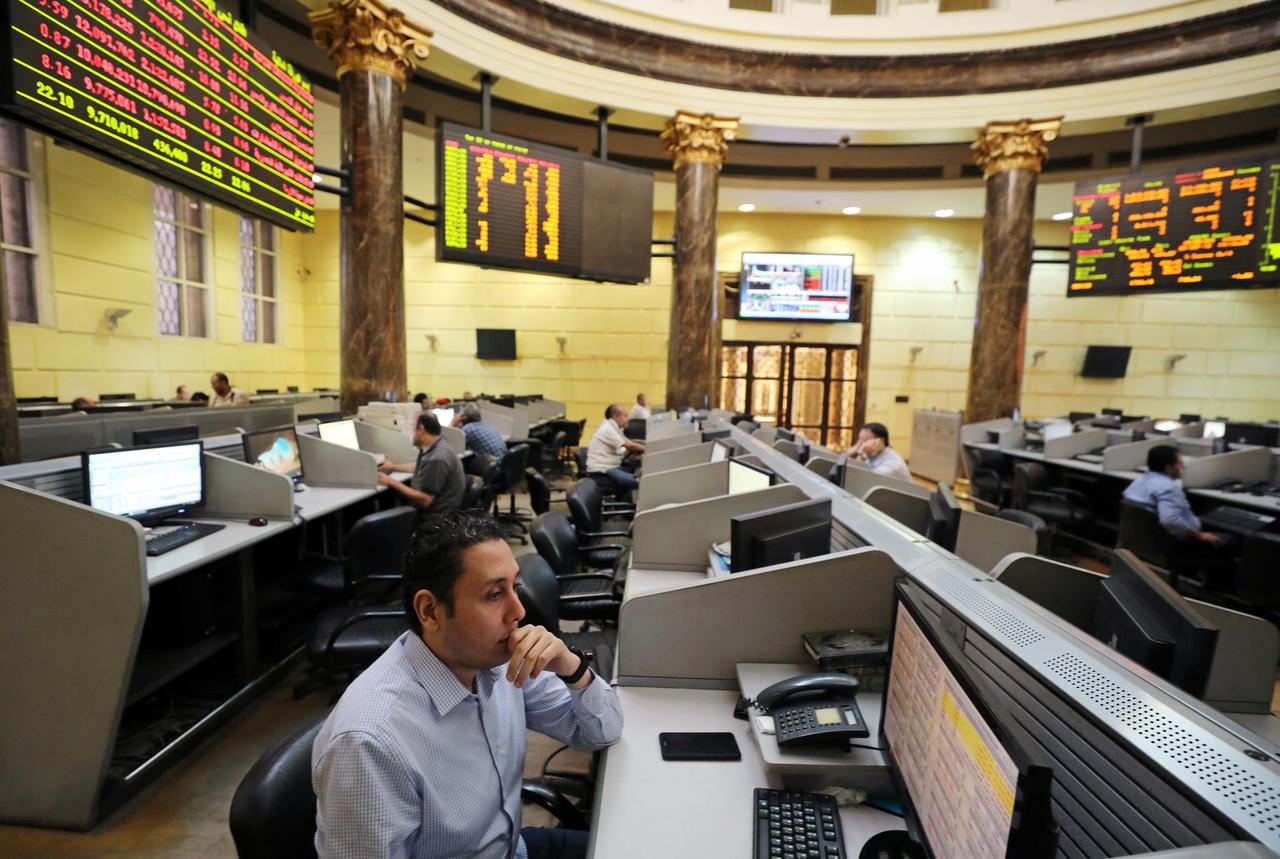 بورصة مصر تخسر كل ما حققته من مكاسب خلال 2019 إثر الاحتجاجات ضد السيسي