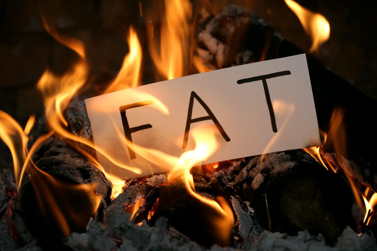  الدهون المحترقة