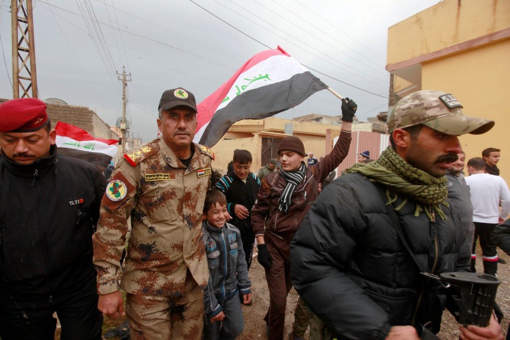 عبد الوهاب الساعدي بعد تحرير الموصل