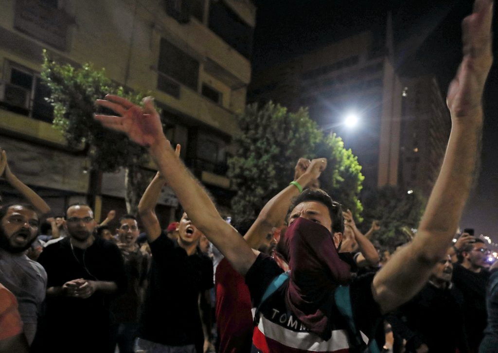 مصر اعتقال الأطفال السيسي احتجاجات مصر