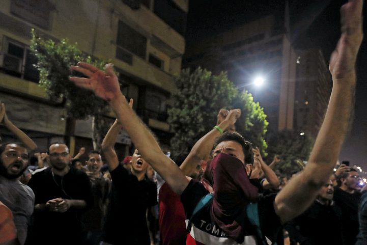 مصر شهدت مظاهرات مناهضة لحكم السيسي/ رويترز