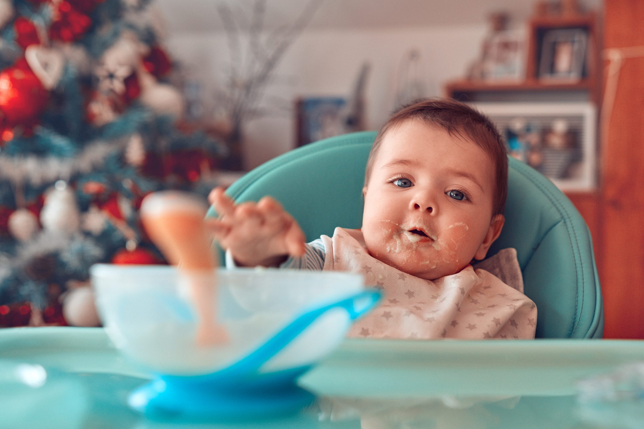 istock\ طعام الأطفال الرضع