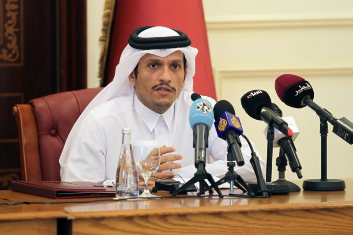 وزير خارجية قطر الشيخ محمد بن عبدالرحمن آل ثاني/رويترز