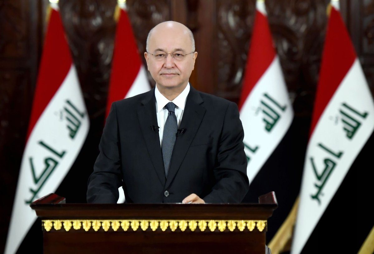 الرئيس العراقي برهم صالح استقالة الرئيس العراقي