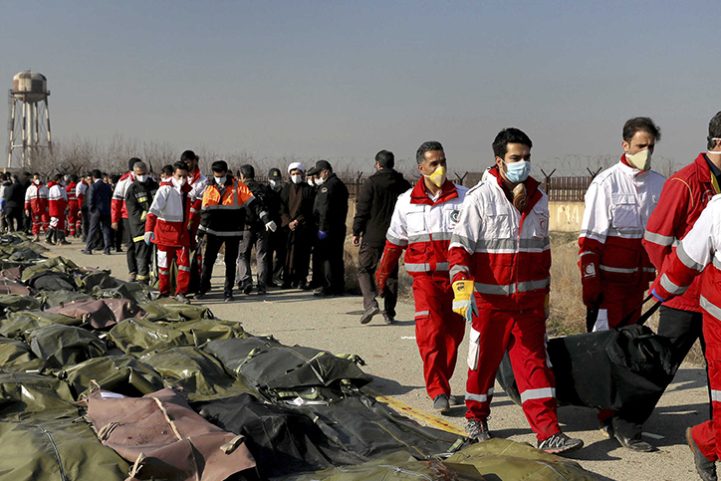 قتل جميع ركاب وطاقم الطائرة الأوكرانية/ AP