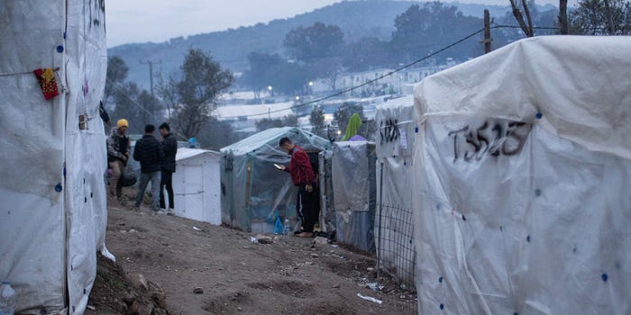 مخيمات اللاجئين / موقع Business Insider الأمريكي