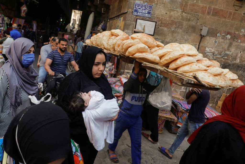 رغيف الخبز المدعم مصر