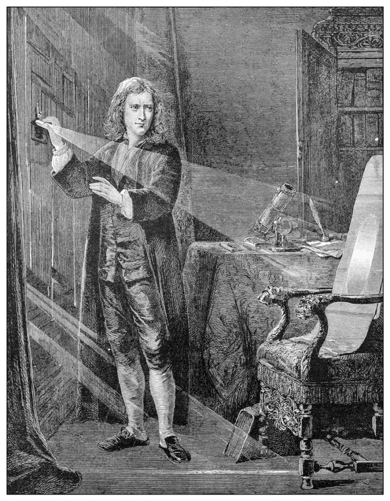 إسحاق نيوتن اكتشف أعظم نظرياته في الحجر المنزلي من الطاعون