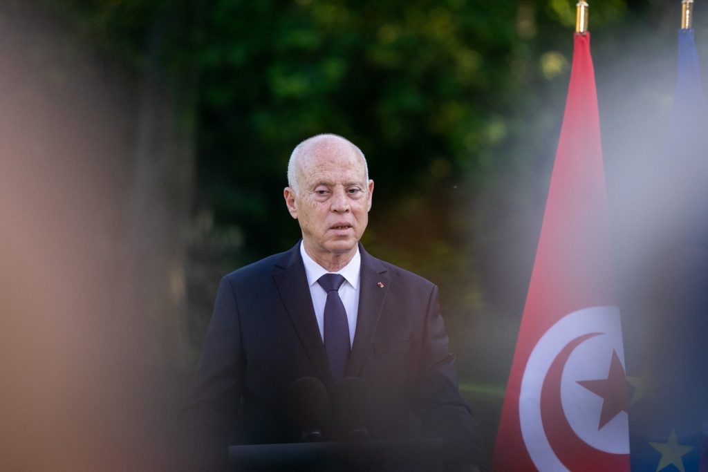 قيس سعيد، رئيس تونس/رويترز