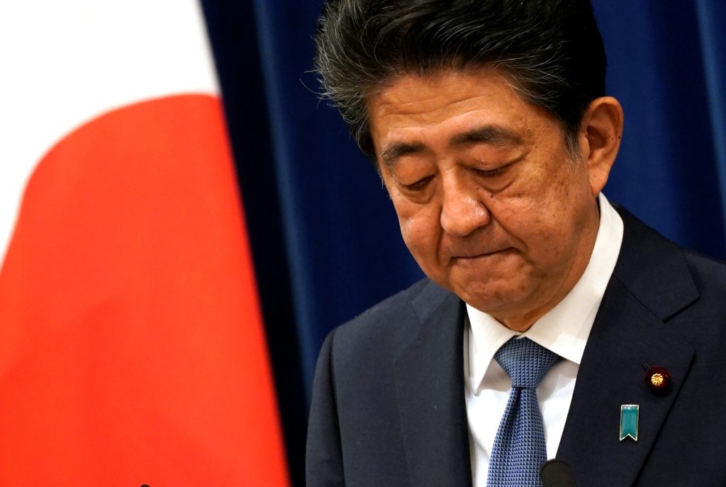 رئيس الوزراء الياباني الراحل شينزو آبي/رويترز
