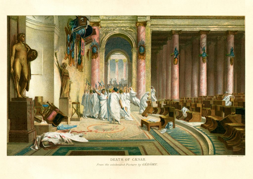 اغتيال يوليوس قيصر