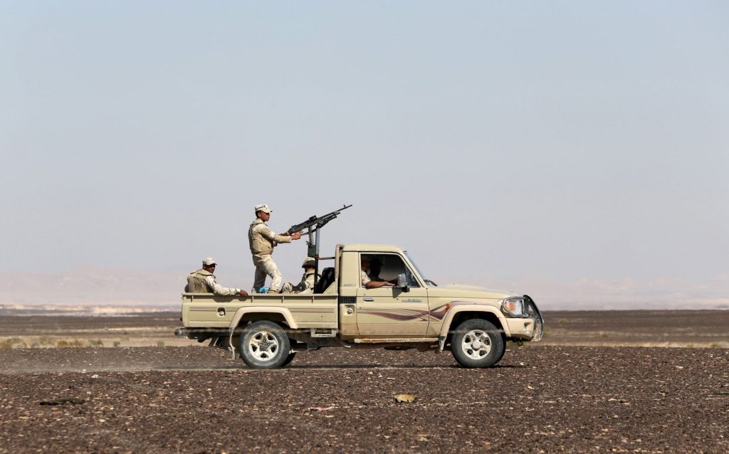 الاشتباكات المسلحة في سيناء