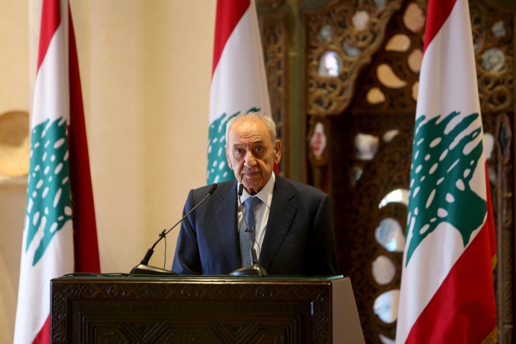 نبيه بري لبنان البرلمان اللبناني الانتخابات اللبنانية