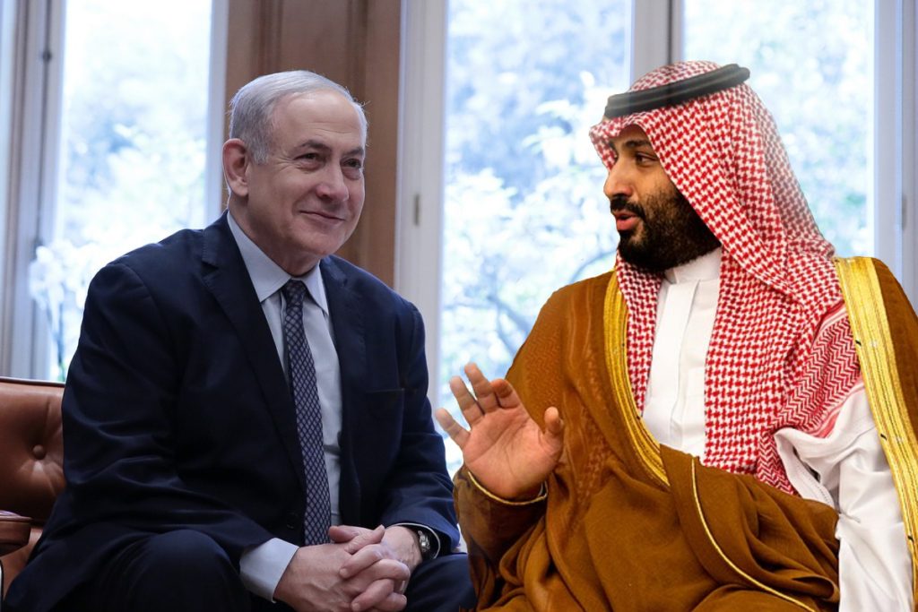 نتنياهو في السعودية الأمير محمد