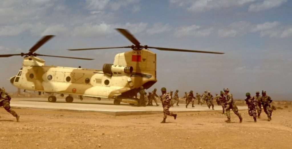 تمديد الجدار العسكري المغربي بالصحراء