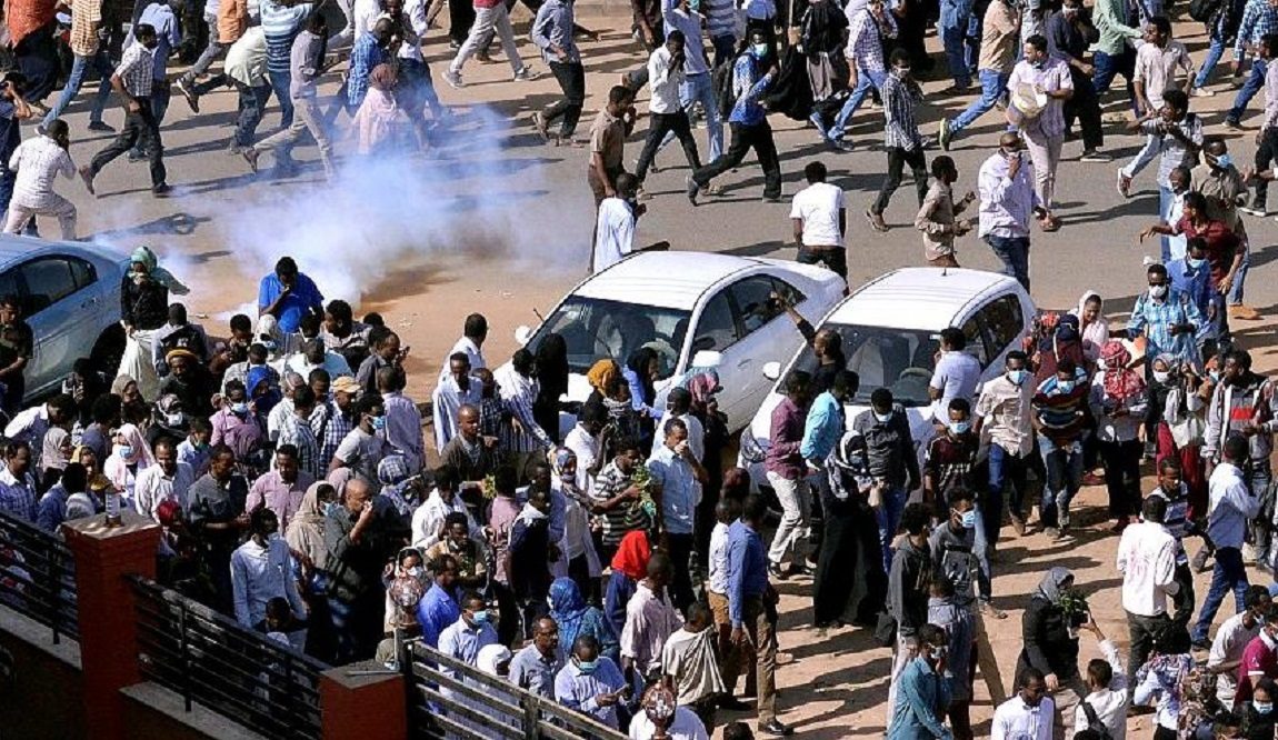 احتجاجات في مدينة نيالا/ تويتر