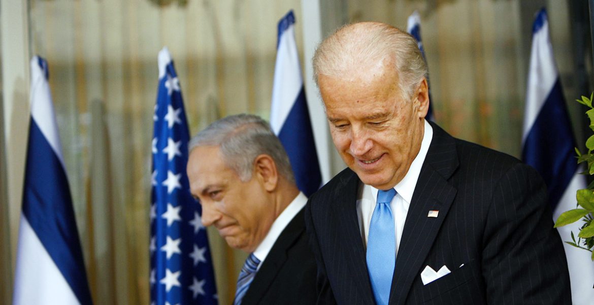 الرئيس الأمريكي جو بايدن، ورئيس الوزراء الإسرائيلي بنيامين نتنياهو/ رويترز