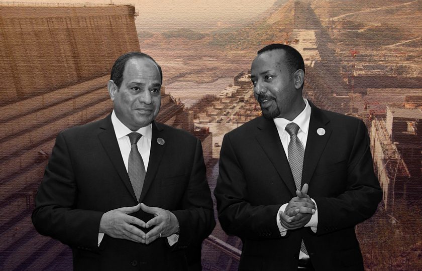 الرئيس المصري عبد الفتاح السيسي ورئيس وزراء إثيوبيا آبي أحمد/عربي بوست