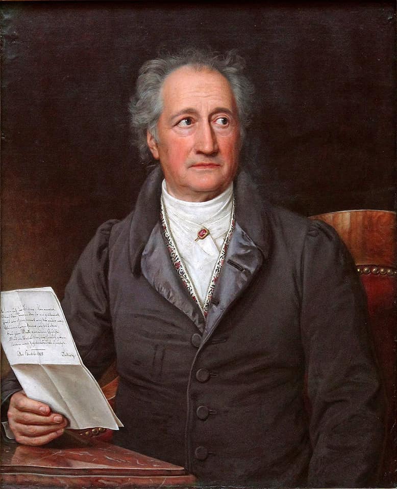 الأديب الألماني يوهان غوته (1749-1832)/ مواقع التواصل