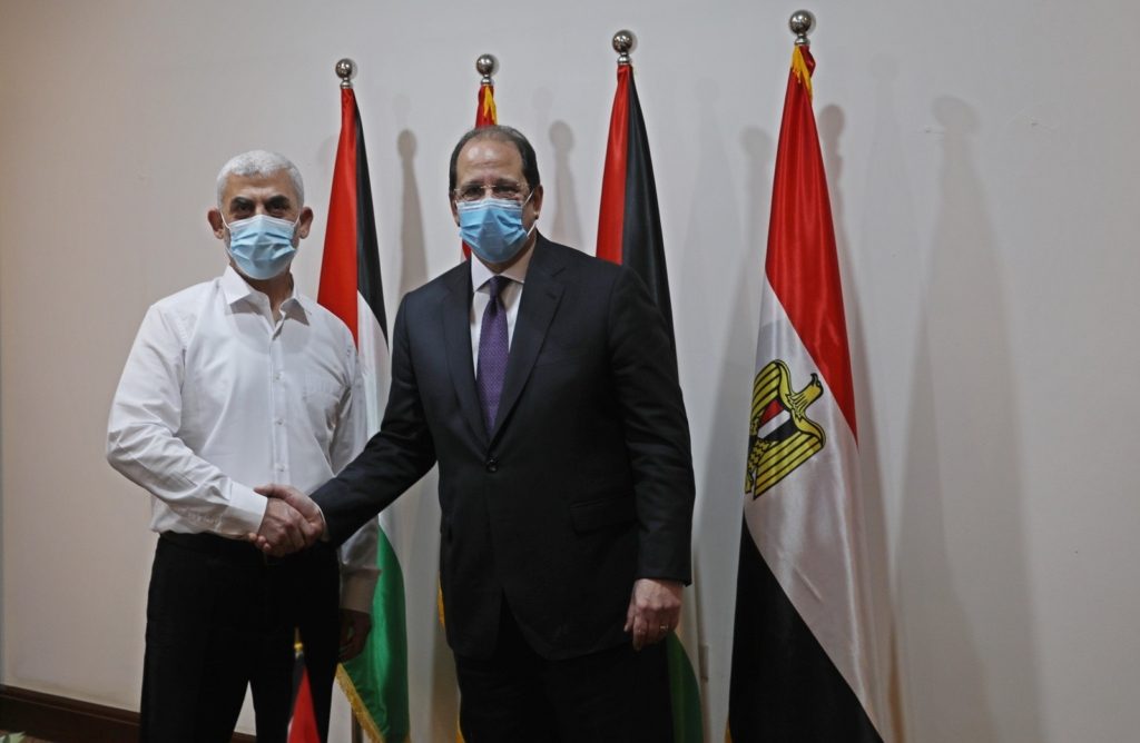رئيس المخابرات المصرية في غزة