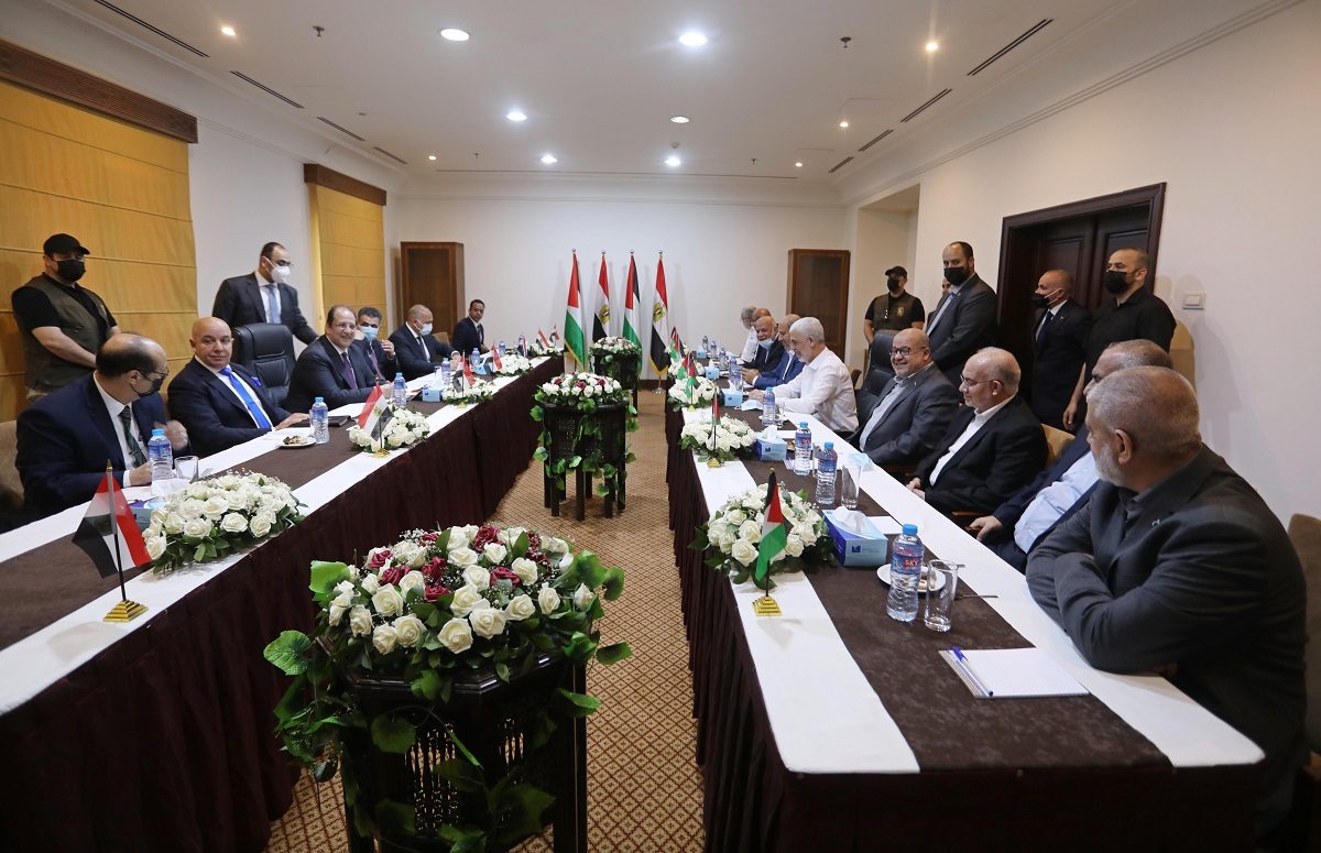 مصر الفصائل الفلسطينية السيسي محمود عباس
