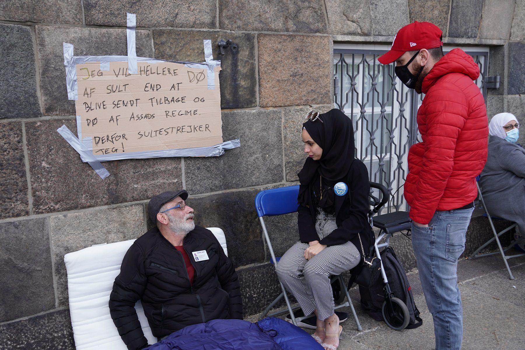 اللاجئ السوري في الدنمارك سمير بركات