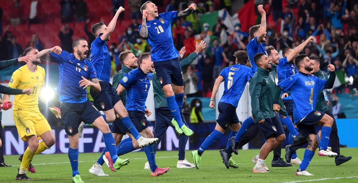 ايطاليا ضربات وانجلترا الترجيح ملخص مباراة