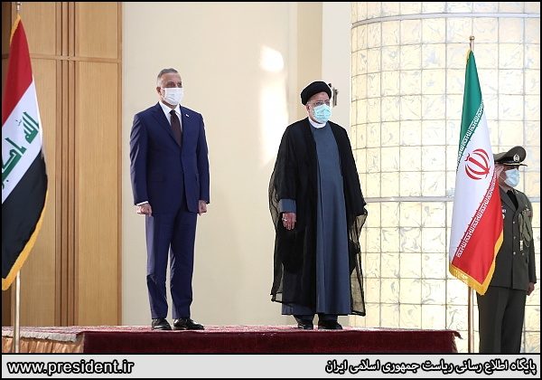 زيارة الكاظمي إلى إيران ولقاؤه رئيسي