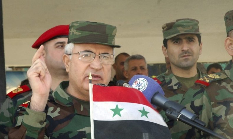 وزير الدفاع في نظام الأسد