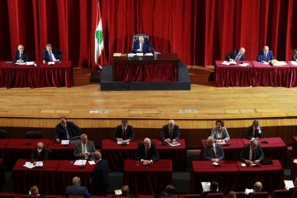 لبنان نبيه بري البرلمان اللبناني 