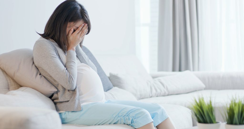 الاكتئاب أثناء الحمل