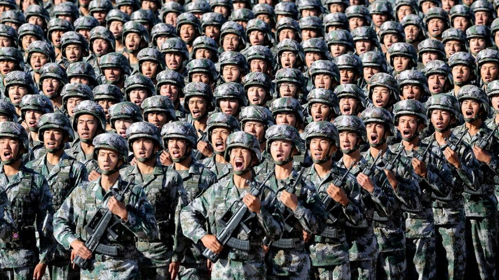 الصين روسيا أمريكا الجيش الصيني