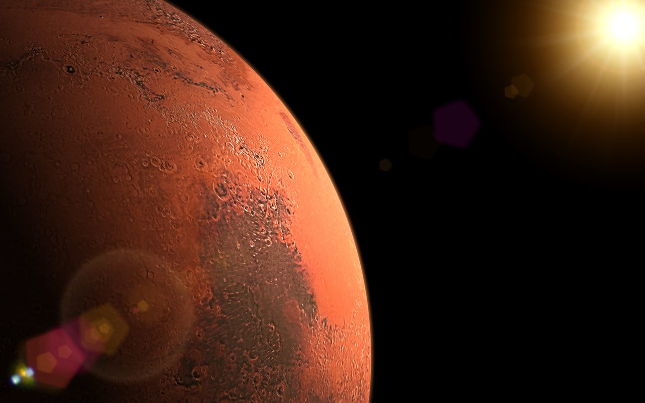 يُعتقد أن المريخ كان عليه أنهار وبحيرات وحياة ميكروبية - iStock